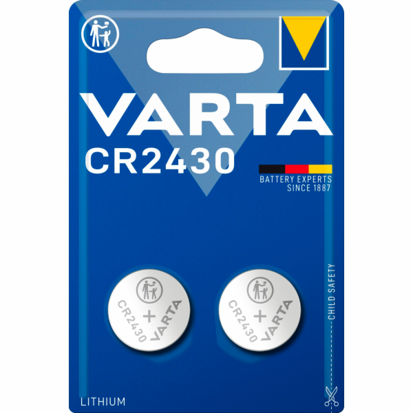 10x2 Varta electronic CR 2430