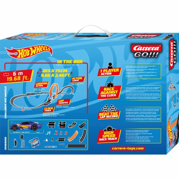 Carrera Výzva GO!!! - Hot Wheels