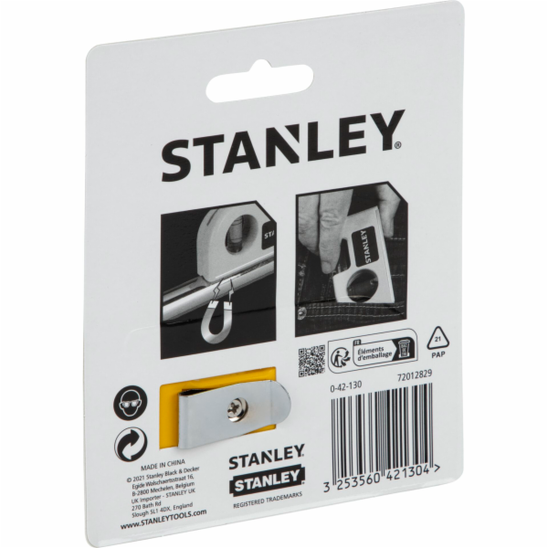 Vodováha Stanley Pocket 85 x 47 mm s magnetem (0-42-130)