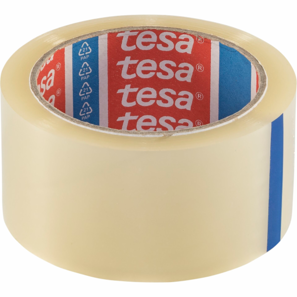 Lepicí páska Tesa, 66 mx 50 mm, transparentní