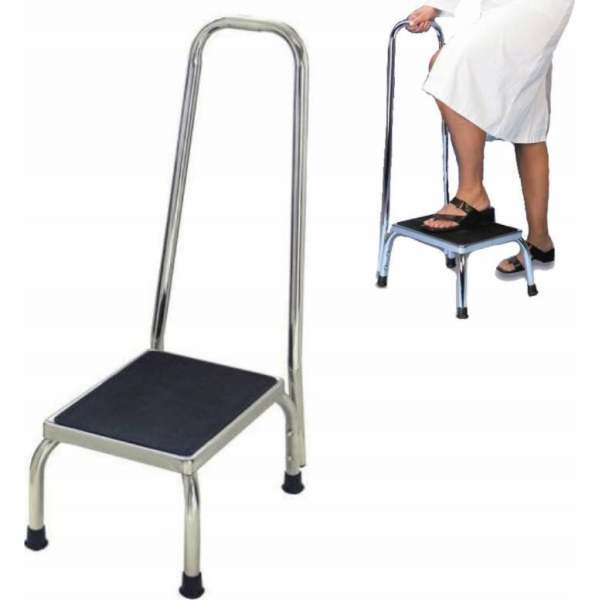 Schůdek se zábradlím - lázeňský krok