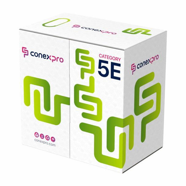 Kabel Conexpro UTP kabel venkovní, CAT5e, PE, 24AWG, 305m...