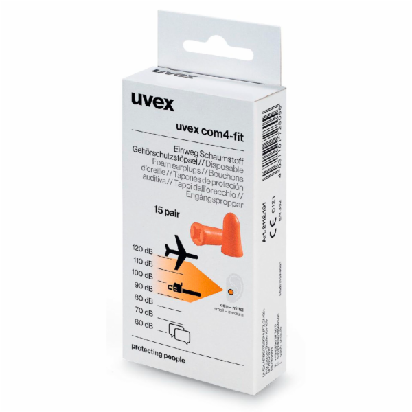 uvex com4-fI Minibox, 15 Paar,  RETAIL