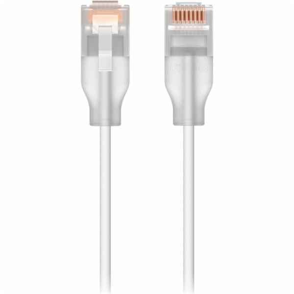 Ubiquiti UniFi Etherlighting Cat.6 patch kabel (bílý/průh...