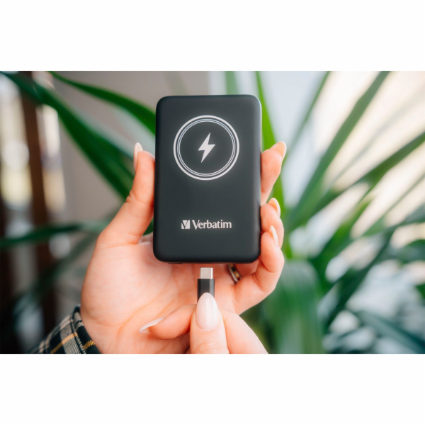 Verbatim Charge´n´Go magn.wirel.  Power Bank black 10000m...