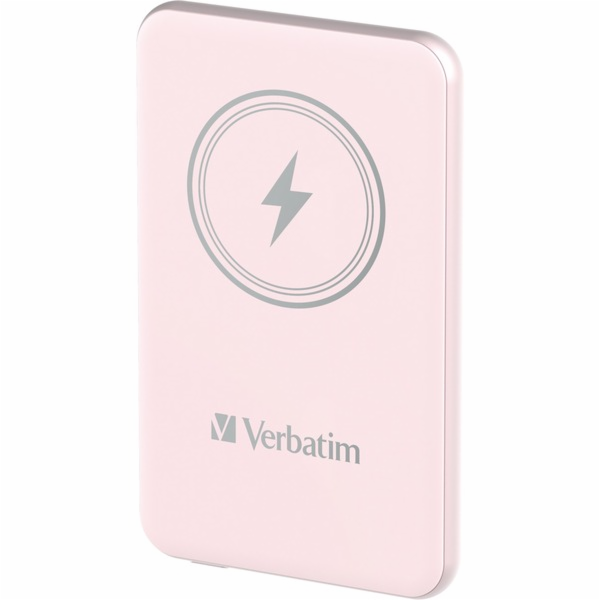 Verbatim Wireless Powerbank Charge  n  Go 5.000mAh (rosa,...