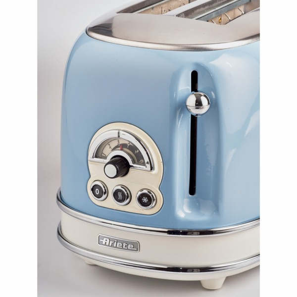 Ariete Vintage Toustovač 155 (světle modrý, 810 wattů, na...