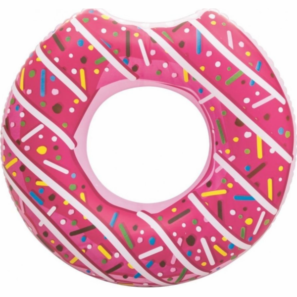 Dětský velký nafukovací kruh Bestway DONUT 107cm brown