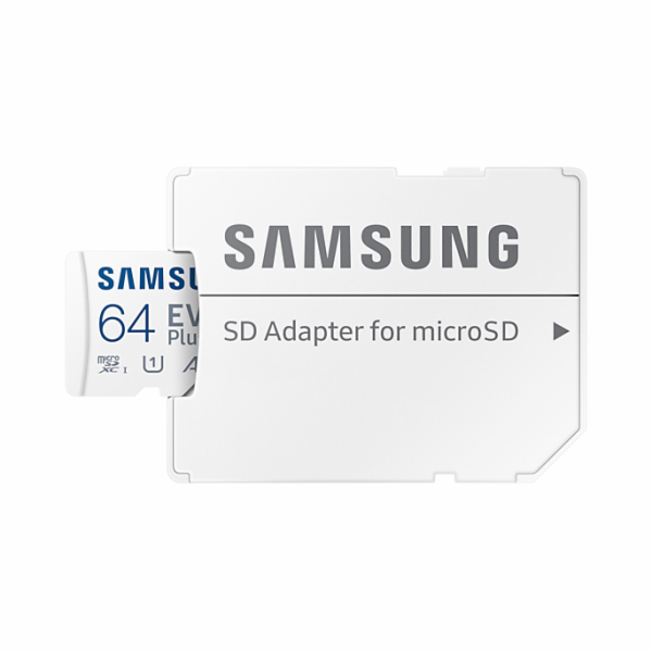 Samsung micro SDXC karta 64GB EVO Plus + SD adaptér