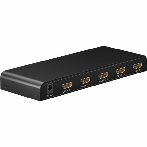 Goobay HDMI rozbočovač 1 na 4 (4K @ 30Hz) (černý)