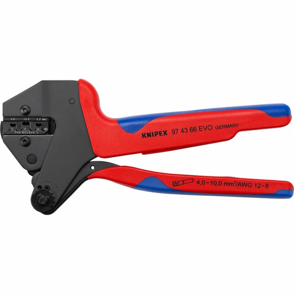 Knipex Krimpovací kleště 97 43 66 EVO (červenomodré, pro ...