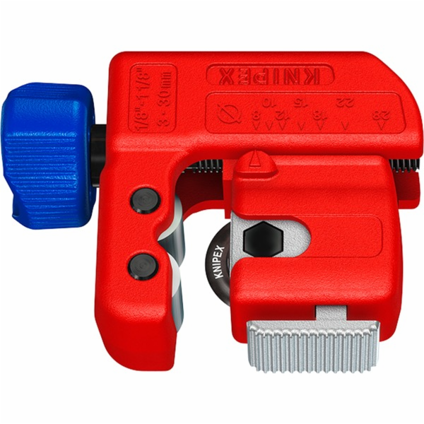 Knipex řezačka trubek TubiX S (červená, O 3 - 30 mm)