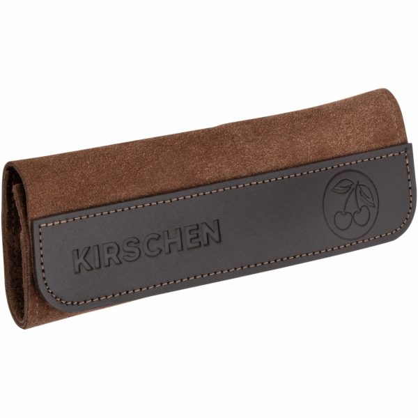 Kirschen Set of carving knives  Velourleather bag