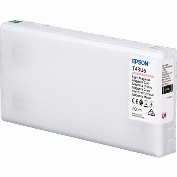 Inkoustová kazeta Epson světle purpurová T 43U 200 ml T 4...