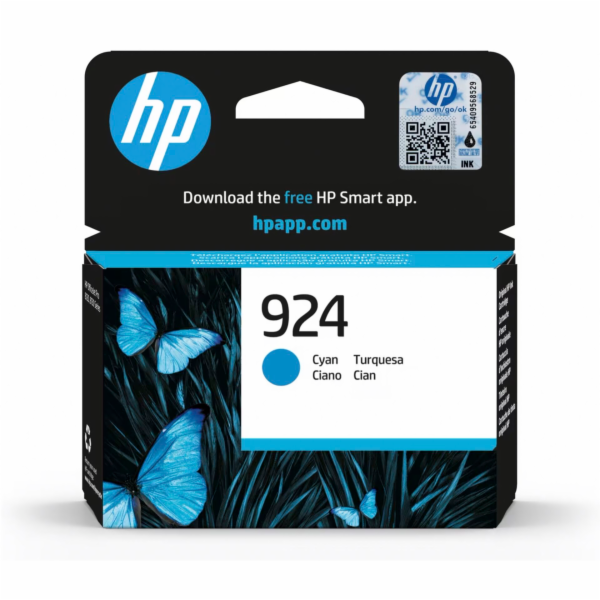 HP 4K0U3NE ink cartridge  cyan No. 924