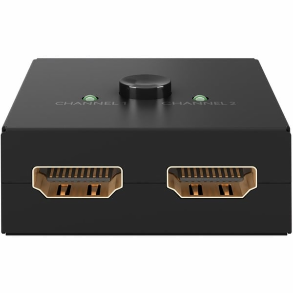 Goobay Manuální HDMI přepínač 2 na 1 (4K @ 30Hz), HDMI př...
