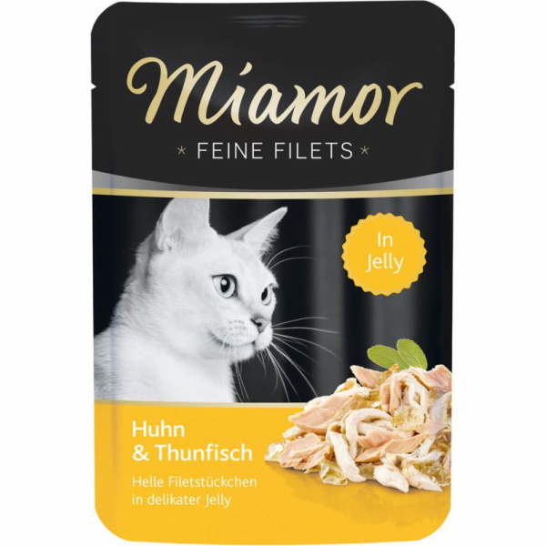 Miamor šťavnaté krmivo pro kočky Kuře s tuňákem 100 g