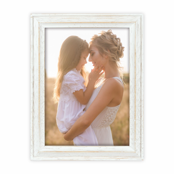 ZEP Rosel White            15x20  Holz Portrait          ...