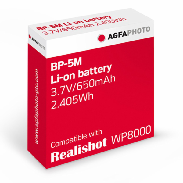 Baterie Agfa pro modely WP8000 