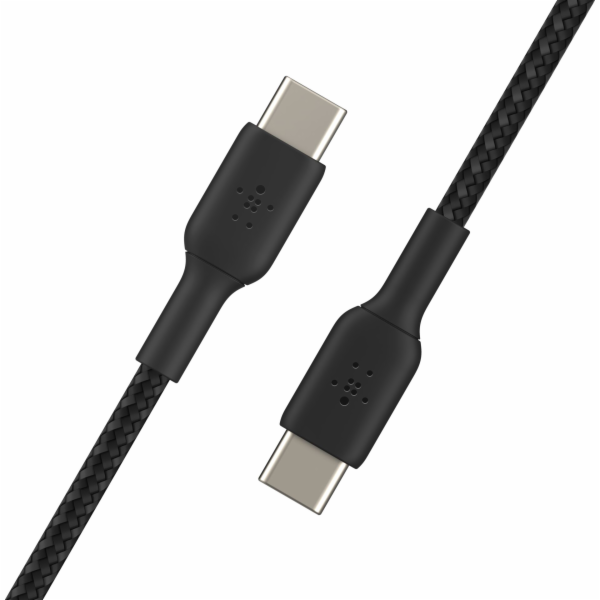 Belkin BOOST CHARGE braided Cab.  USB-C/USB-C 2m bl.  CAB...