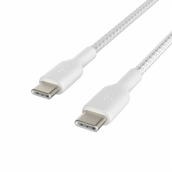 Belkin BOOST CHARGE braided Cab.  USB-C/USB-C 15cm wh.CAB...