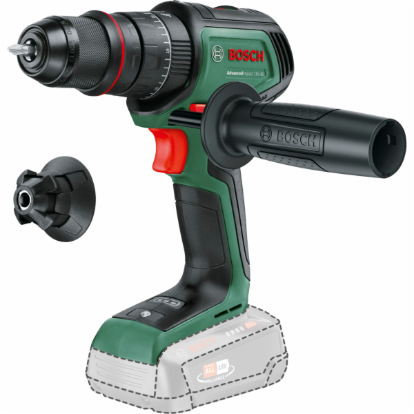 Aku příklepová vrtačka Bosch AdvancedImpact 18V-80 QuickS...