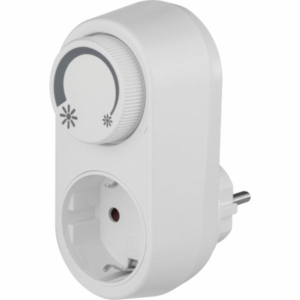 REV Adapter Plug with integr.  LED-Dimmer,white EMD201 20...