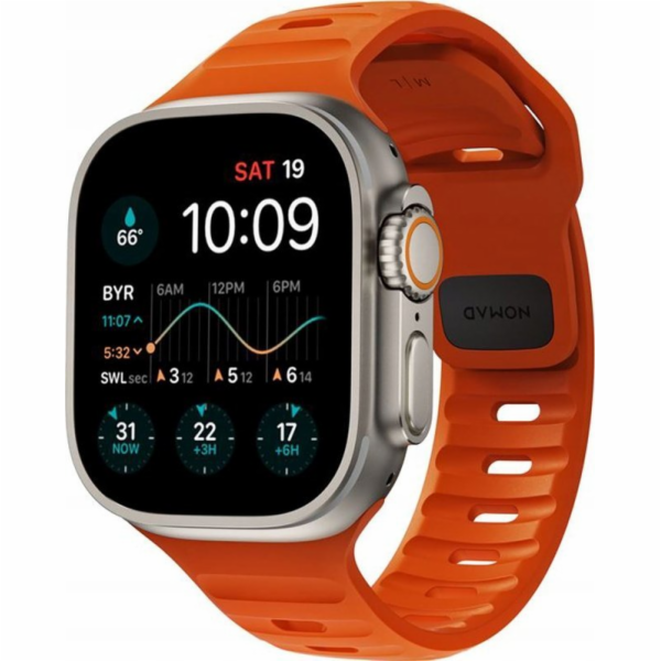 Nomad Nomad Sport Strap M/L, oranžový - AW Ultra 2/1 (49 ...