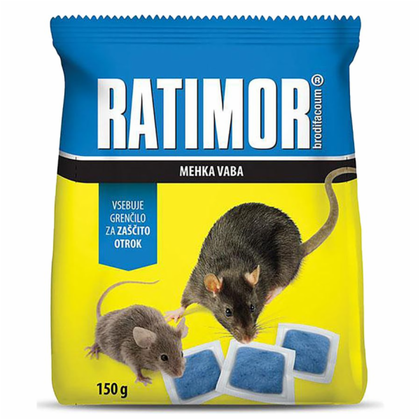 Návnada RATIMOR® Brodifakum, čerstvá návnada na myši a po...
