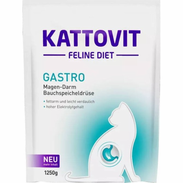 Kattovit Gastro 1.25kg suché krmivo pro kočky 1,25 kg Adu...