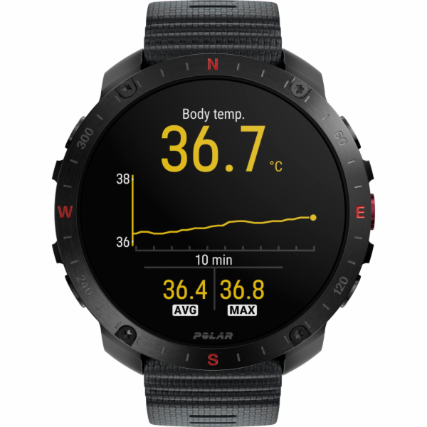 Polar Grit X2 Pro S-L  cerna