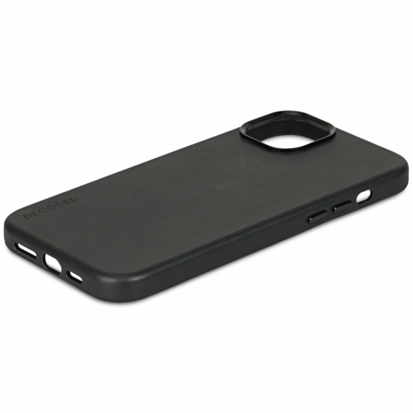 Decoded Leather Backcover  for iPhone 15 Plus Black