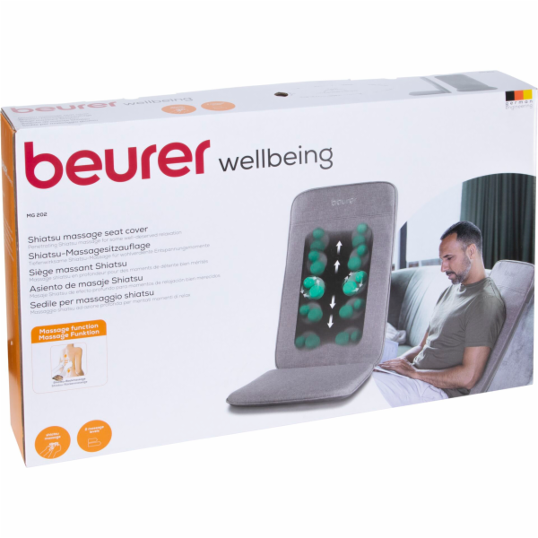 Beurer MG 202 grey  Massage Seat Cushion