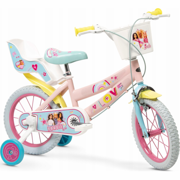Dětské kolo 14" Barbie Toimsa 1465 Pink