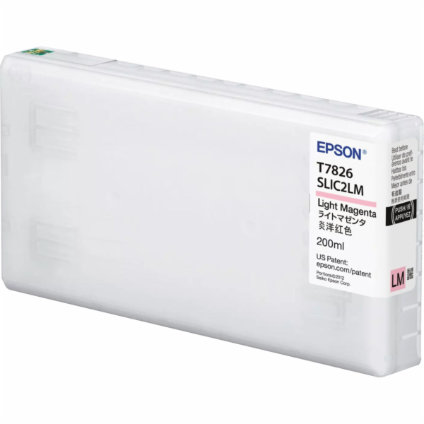 Epson ink cartridge light  magenta T 782 200 ml     T 7826N