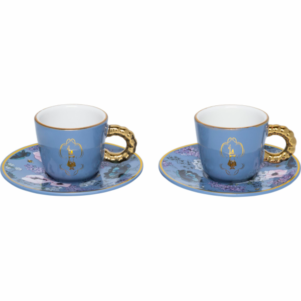 Bialetti 2 Cup Set incl.  saucers BRIDGERTON