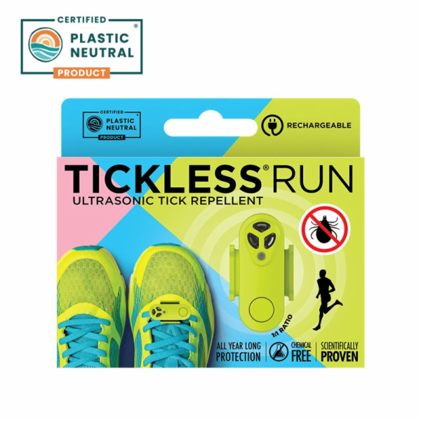 TICKLESS® RUN Dobíjecí ultrazvukový odpuzovač klíšťat a b...