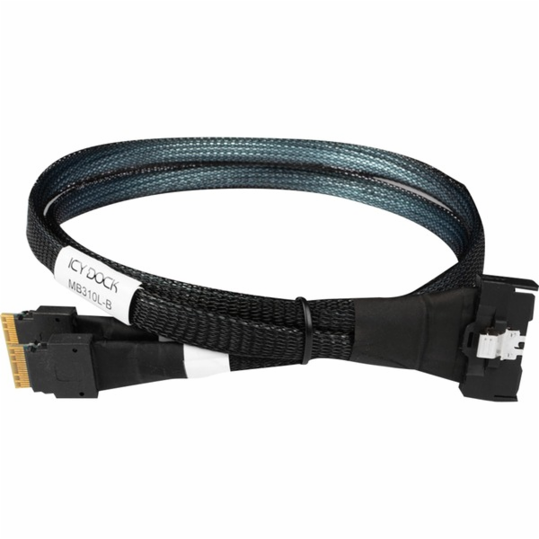 Icy Dock Dokovací kabel Icy MCIO x8 SFF-TA-1016 > 2x Slim...