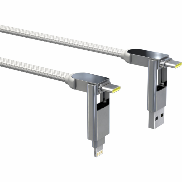 Rolling Square inCharge XL Cable  2m White