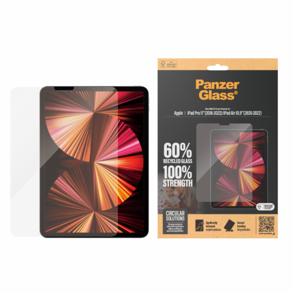 PanzerGlass  Ultra-Wide Fit Apple Ipad Pro 11 2018-2022/A...