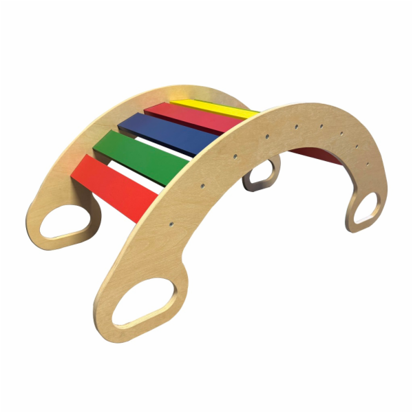 2Kids Toys Montessori duhová houpačka velká