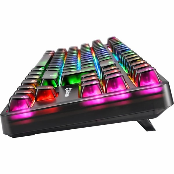 Sharkoon Crystal Shark (černá, DE layout, KTT)