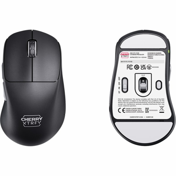 Cherry Bezdrátová sluchátka XTRFY M64 Pro (černá/bílá)