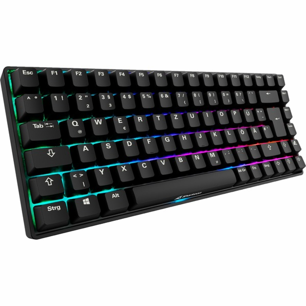 Sharkoon SKILLER SGK50 S3 PBT (černá, DE layout, Gateron ...