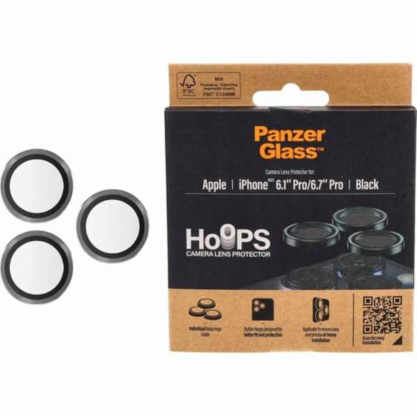 PanzerGlass ochranné sklo Hoops pre iPhone 15 Pro/15 Pro ...