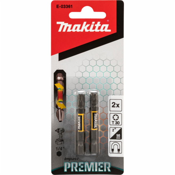 Makita E-03361, 50 mm, 1/4", 2 ks. Šroubovací bit