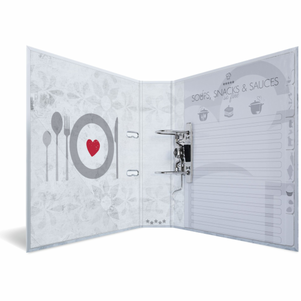 Herma Recipe file Cooking with  Love DIN A4              ...