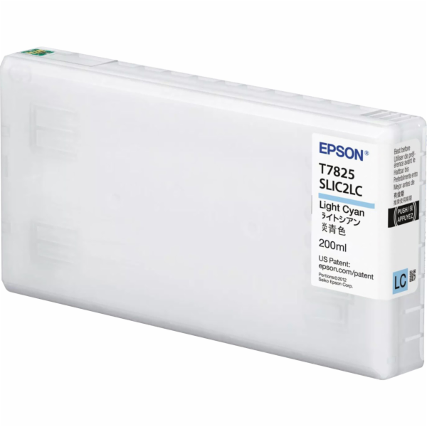 Inkoustová kazeta Epson světle azurová T 782 200 ml T 7825N