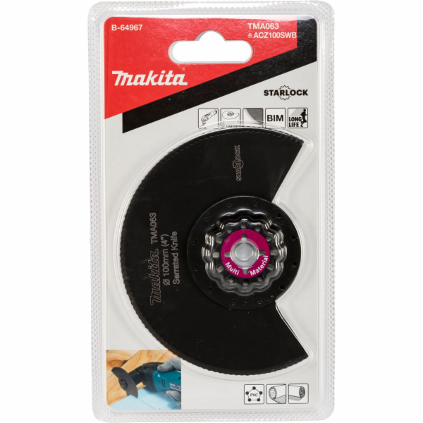 Makita Segmentsägeblattt 100mm  TMA063