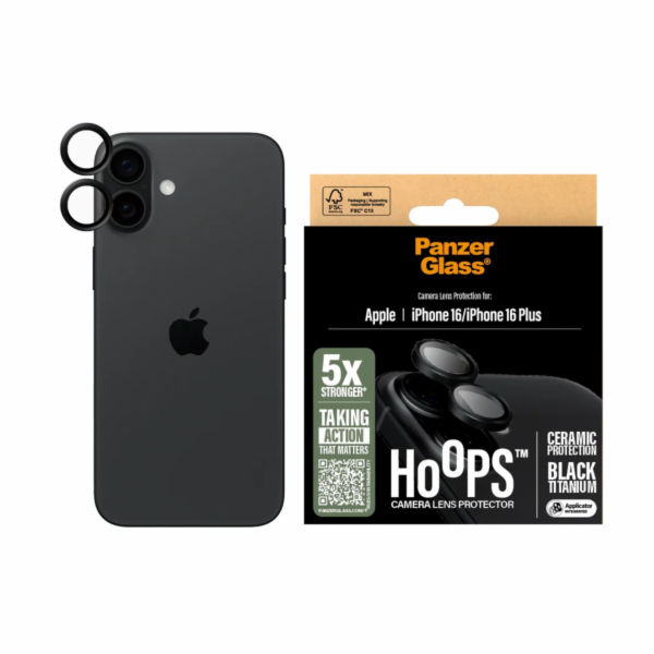 PanzerGlass Hoops - Chránic na objektiv pro mobilní telef...